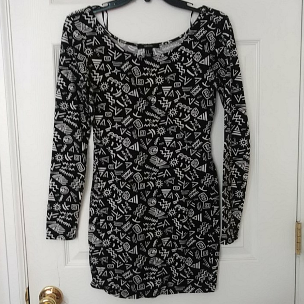 Fun Patterned Cocktail Dress